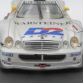 Maisto Mercedes-Benz CLK-GTR racing model car - # Schneider/Webber - mirror repaired - Scale 1/18