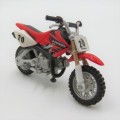 Maisto Honda CR50F dirt bike model motorcycle - Scale 1/18