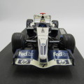 Hot Wheels Formula 1 Williams BMW FW27 racing model car - # Mark Weber - scale 1/18 in box