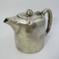 Vintage SA Railways Walker and Hall silver plated tea pot marked SAS/SAR - well used