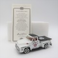 Matchbox YRS06 1955 Ford F100 `Santa Fe Red Crown Emergency service` pickup truck - Fabulous Fifties