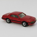 Matchbox T-Bird Turbo Coupe toy car - scale 1/67