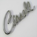 Vintage Cissell car badge