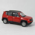 Welly Jeep Renegade Trailhawk model car - pull back action