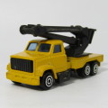 Majorette #283 GMC bucket lift truck toy car - scale 1/100
