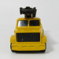 Majorette #283 GMC bucket lift truck toy car - scale 1/100