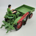 Siku #3476 Fendt tool carrier tractor with Dieselross side cutter