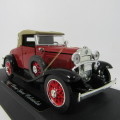 New Ray Classic Collection 1931 Chevy Sport Cabriolet model car in original box - scale 1/32