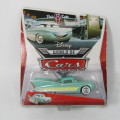 Disney World of Cars FLO character toy car in packaging