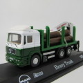 Automaxx MAN F2000 heavy truck with crane die-cast truck in box - scale 1/72