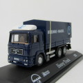 Automaxx MAN F2000 Kuehne and Nagel heavy truck die-cast model in box - scale 1/72