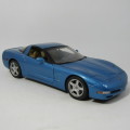UT Models 1998 Chevrolet Corvette die-cast model car with removable roof - scale 1/18