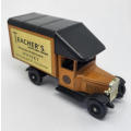 Days Gone Lledo #3 Morris Parcel van - Teachers Whiskey model car