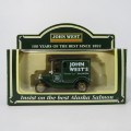 Lledo 1920 Ford Model T van - John West`s Salmon promotional model car in box