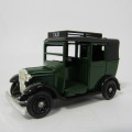 Lledo 1920 Ford Model T van - Austin taxi dark green promotional model car in box
