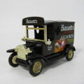 Lledo 1920 Ford Model T van - Bassett`s Liquorice Allsorts promotional model car in box