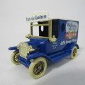 Lledo 1920 Ford Model T van - Wells drinks Ltd. promotional model car in box