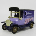 Lledo 1920 Ford Model T van - Cadbury`s Chocolate Eclairs promotional model car in box