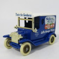 Lledo 1920 Ford Model T van - Wells Drinks Ltd. promotional model car in box