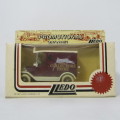 Lledo 1920 Ford Model T van - Antiques and Collectibles Fayre promotional model car in box