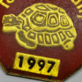 1997 Tortoise Rally motorcycle badge