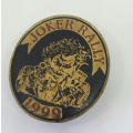 1999 Joker Rally motorcycle badge