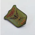 1998 Swallow rally motorcycle badge