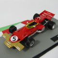 Formula 1 Lotus 72c - 1970 die-cast racing model car - #5 Jochen Rindt - scale 1/43