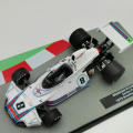 Formula 1 Brabham BT44B - 1975 die-cast racing model car - #8 Carlos Pace - scale 1/43