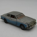 Corgi Toys Whizzwheels Rolls-Royce Silver shadow die-cast model car - seat missing - well used