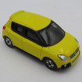 Tomica #61 Suzuki Switch Sport die-cast toy car opening rear - scale 1/60