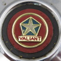 Vintage Valiant car license holder