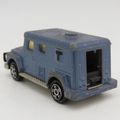 Majorette #204 Bank security Cash transit van die-cast toy car - rear door broken - scale 1/57