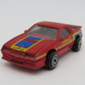 Matchbox 1984 Dodge Daytona Turbo Z die-cast toy car - scale 1/58
