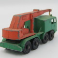 Lesney Matchbox # 30 die-cast 8 Wheel crane toy car