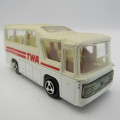 Majorette #262 TWA Minibus die-bus toy car