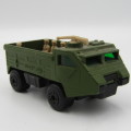 Matchbox Superfast #54 Personnel carrier die-cast toy car - 3 soldiers with no heads