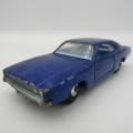 Matchbox King Size No. K-22 Dodge Charger die-cast model car with steering