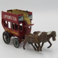 Lesney No. 12 Lipton`s Tea double decker horse cart