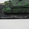 Royal Army Challenger combat tank model - UK Mainland Division 1984