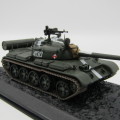 Polish Army T-55A combat tank model - 1968 Prague