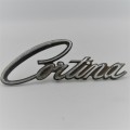 Vintage Ford Cortina car badge