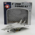 MotorMax F-14B Tomcat die-cast fighter plane model in box - scale 1/48