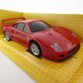 Shell Ferrari F40 model car in box - scale 1/38
