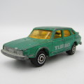 Majorette #284 SAAB Turbo die-cast toy car - scale 1/62 - opening