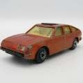 Matchbox #8 Rover 3500 die-cast toy car - scale 1/64 - opening sun roof