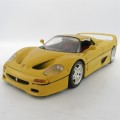 Bburago 1995 Ferrari F50 die-cast model car - scale 1/18
