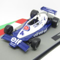Formula Tyrrell 008 - 1978 die-cast racing model car - #4 Patrick Depailler - scale 1/43