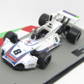 Formula 1 Brabham BT44B - 1975 die-cast racing model car - #8 Carlos Pace - scale 1/43