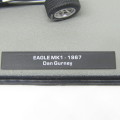 Formula 1 Eagle MK1 - 1967 die-cast racing model car - #36 Dan Gurney - scale 1/43